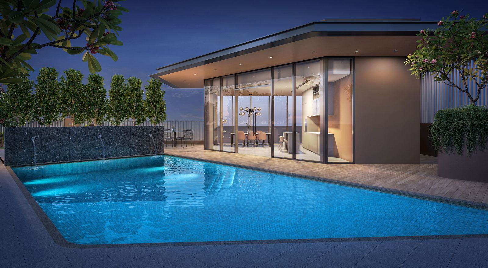 Arina East Residences — developer render of Arina East Residences, 3 of 5. Artist's impression.