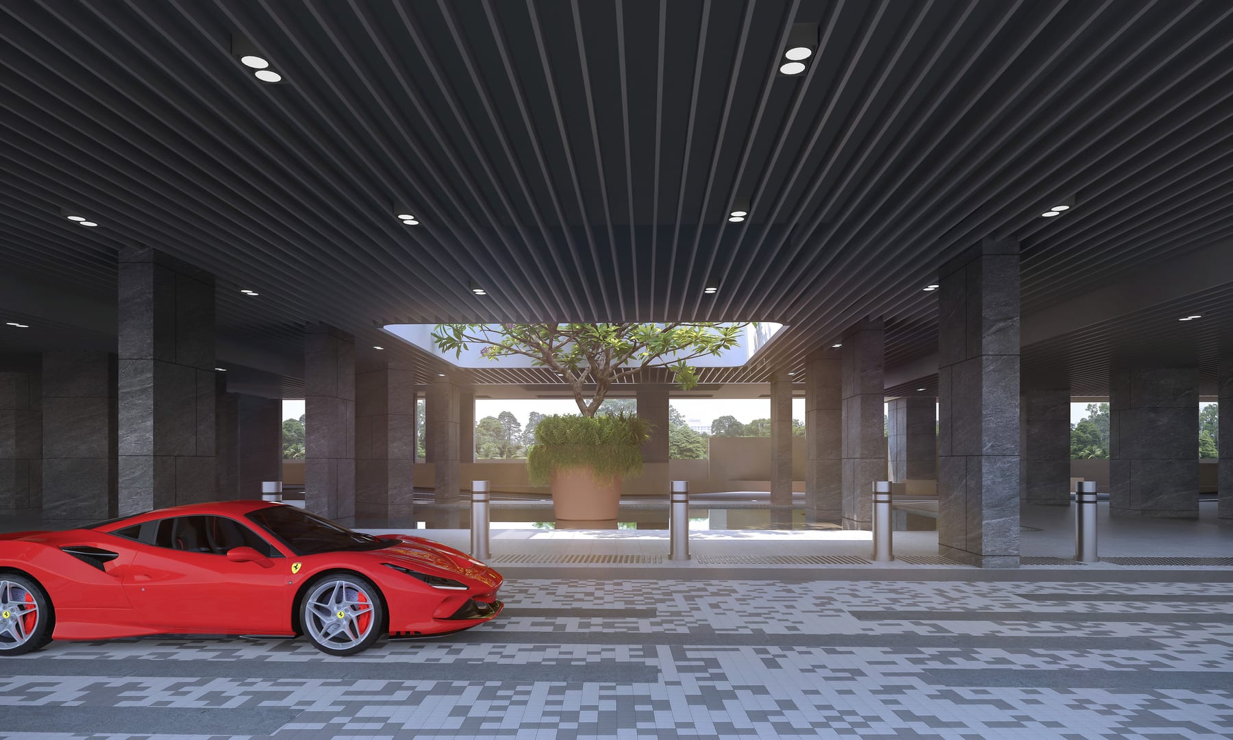 Arina East Residences — developer render of Arina East Residences, 5 of 5. Artist's impression.