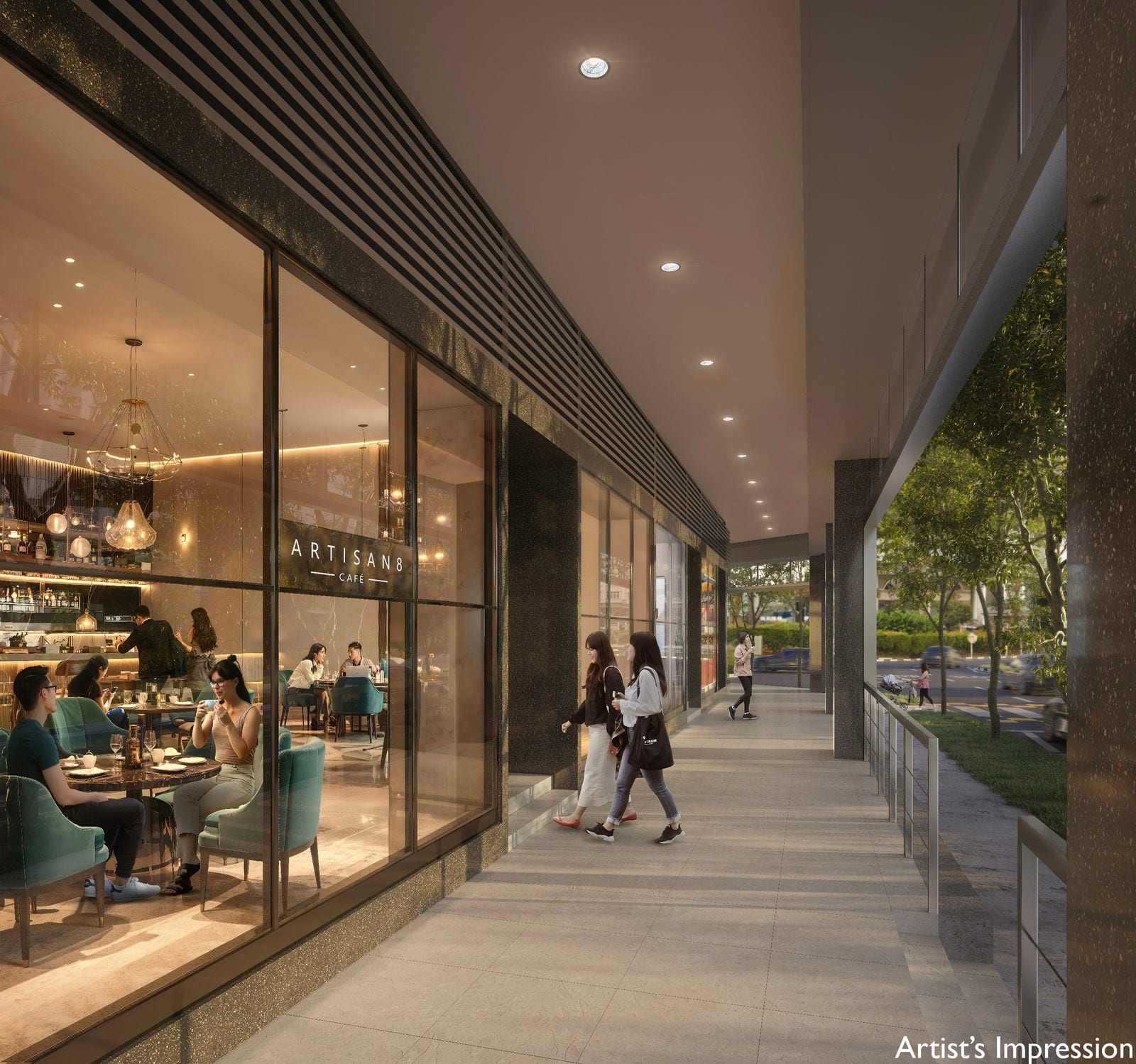 Artisan 8 — developer render of Artisan 8, 1 of 4. Artist's impression.