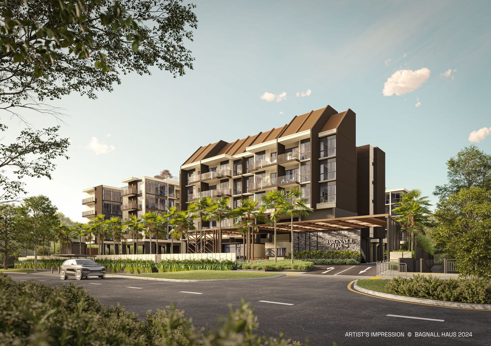 Bagnall Haus — developer render of Bagnall Haus, 2 of 5. Artist's impression.