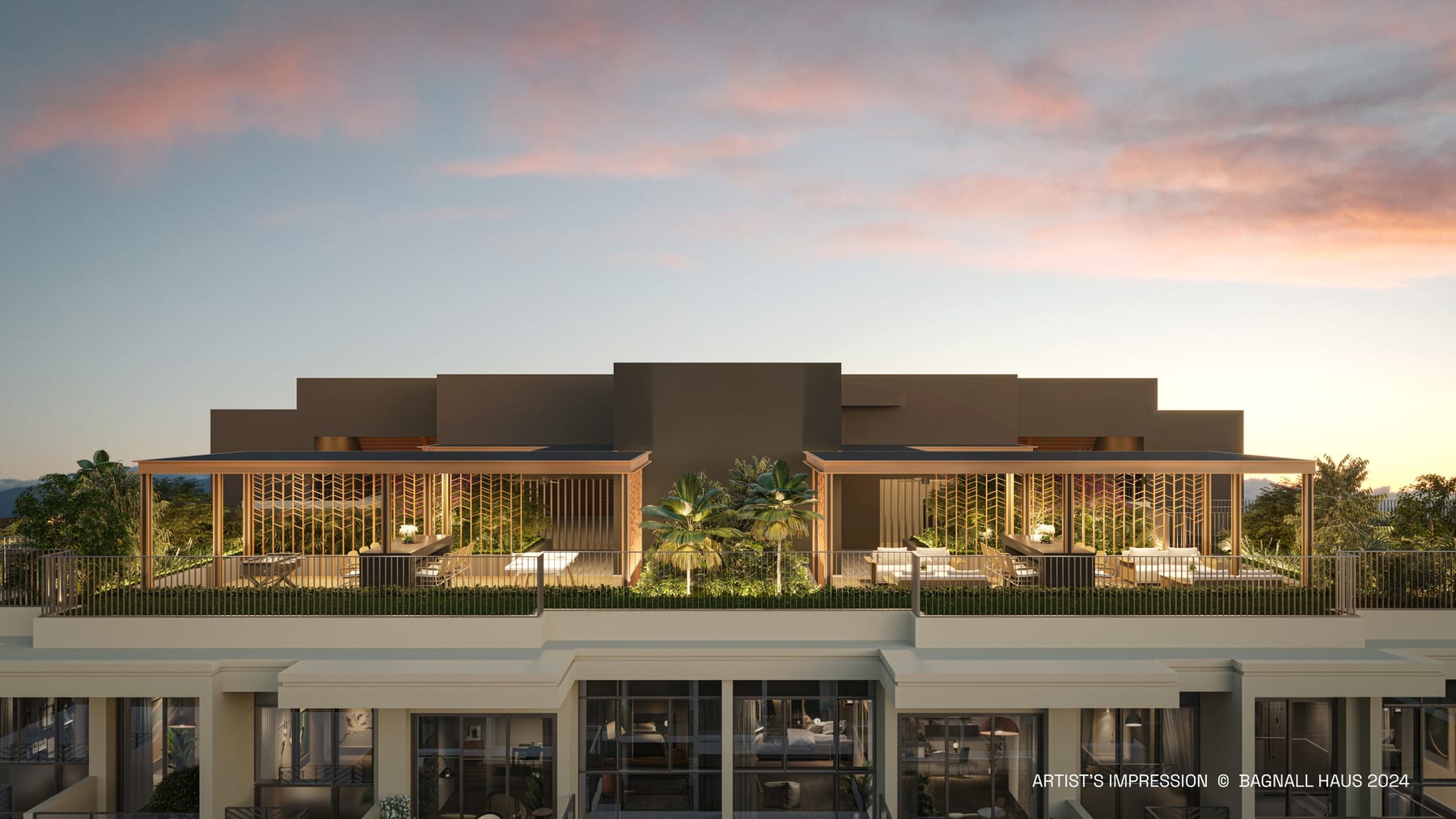 Bagnall Haus — canopy lookout. Artist's impression.