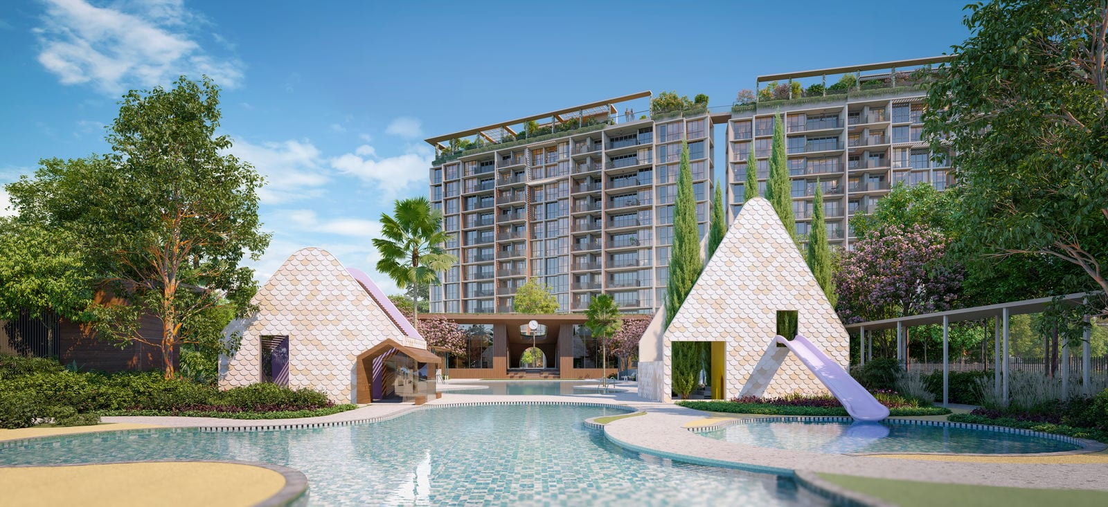 Canberra Crescent Residences — the club kids zone. Artist's impression.