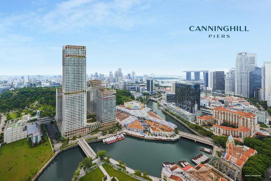 Canninghill Piers — developer render of Canninghill Piers, 3 of 5. Artist's impression.