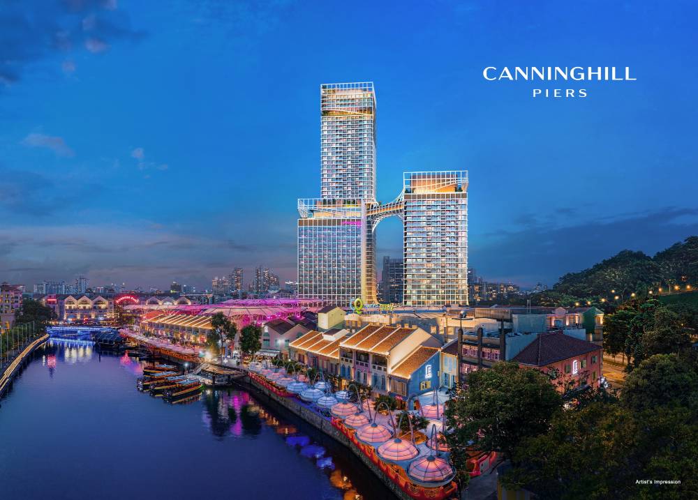 Canninghill Piers — developer render of Canninghill Piers, 5 of 5. Artist's impression.