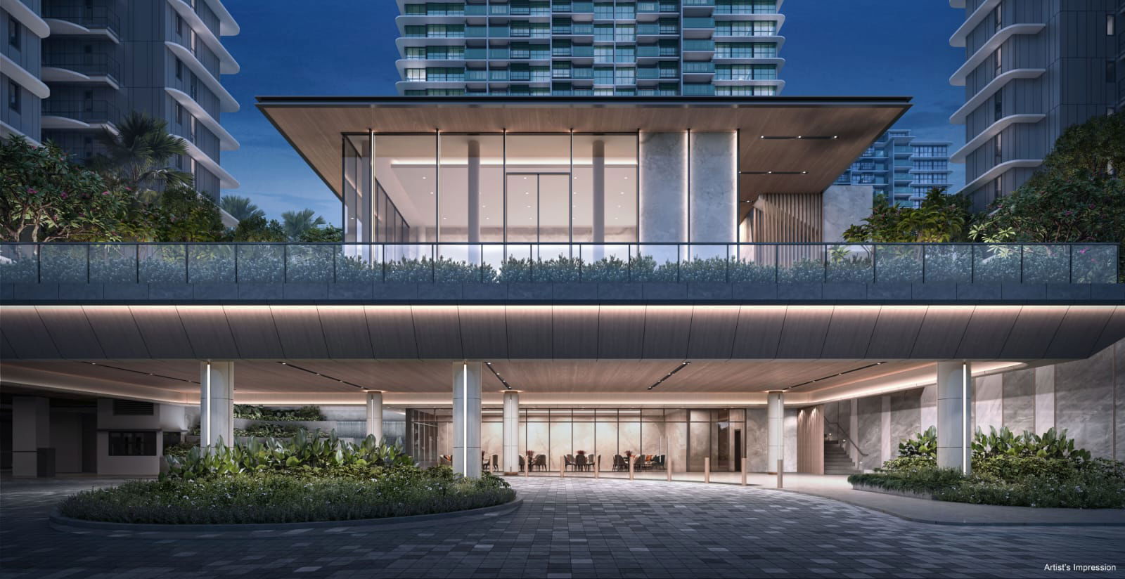 Chuan Park — developer render of Chuan Park, 2 of 5. Artist's impression.