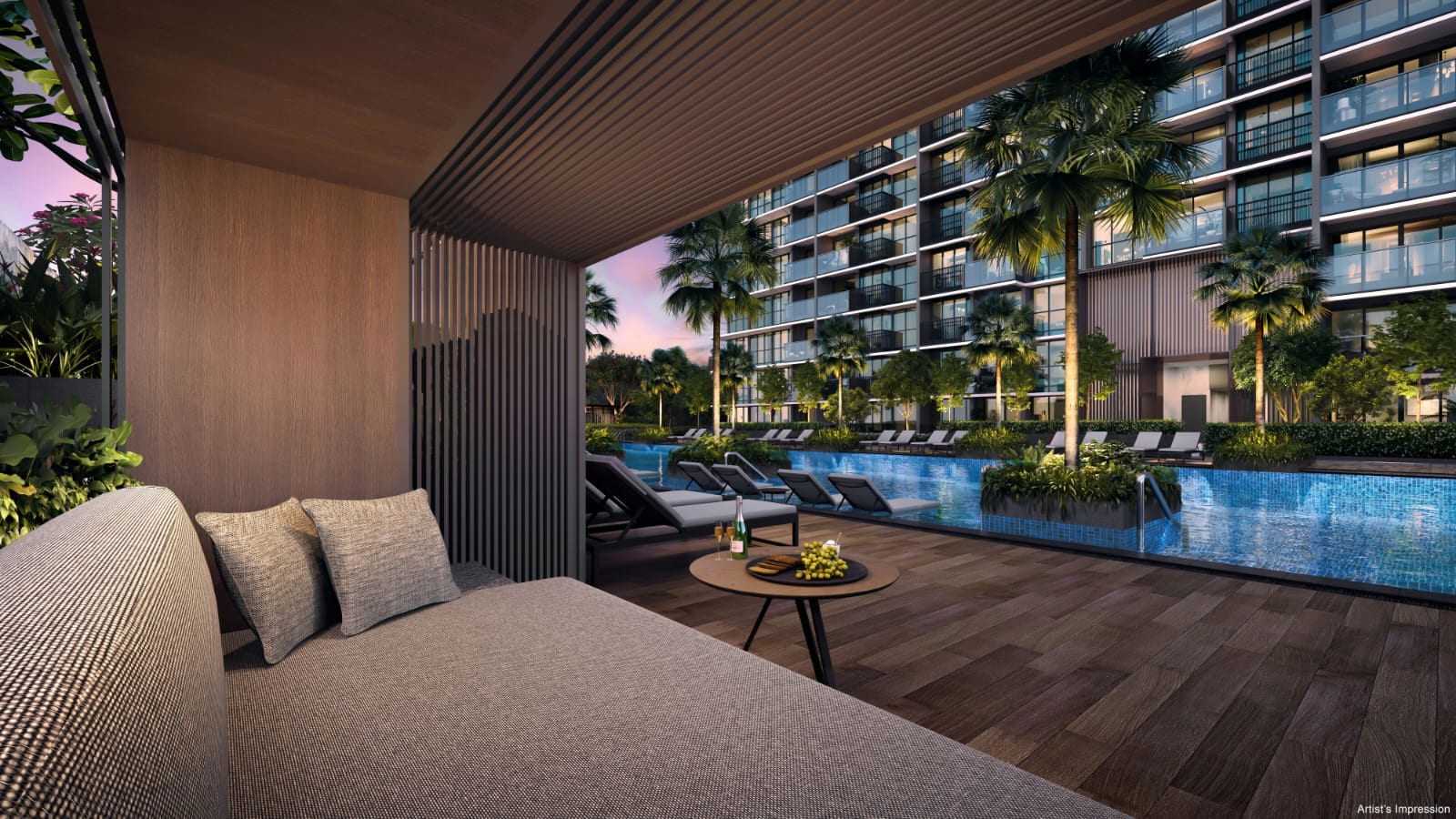 Chuan Park — developer render of Chuan Park, 3 of 5. Artist's impression.