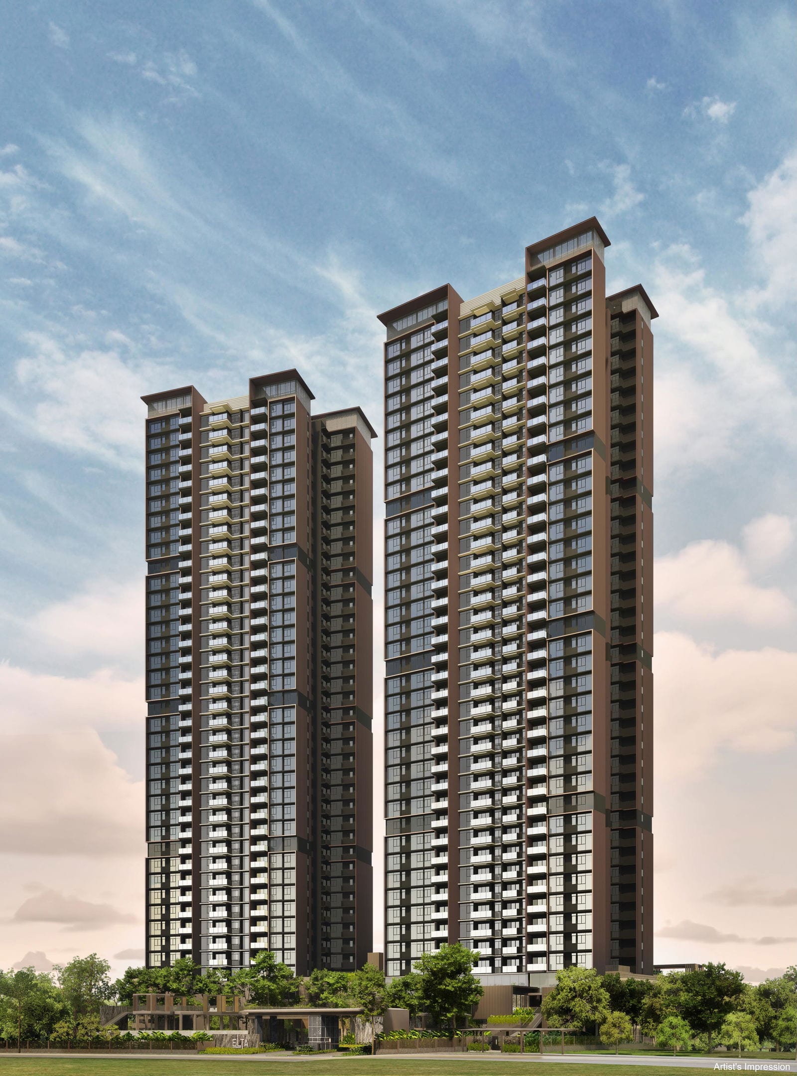 Elta — day. Artist's impression.