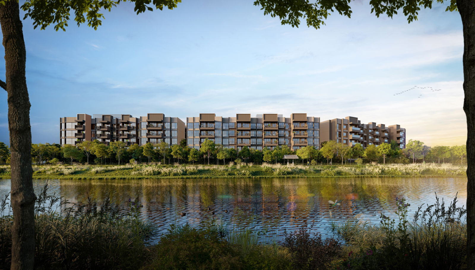 Faber Residence — riverfront. Artist's impression.