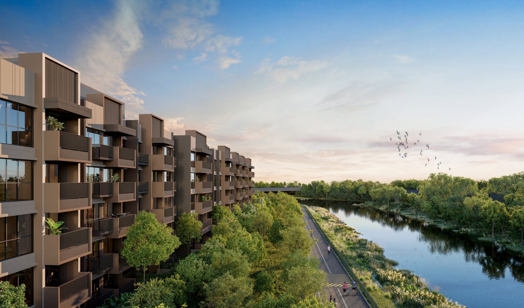 Faber Residence — lookout. Artist's impression.