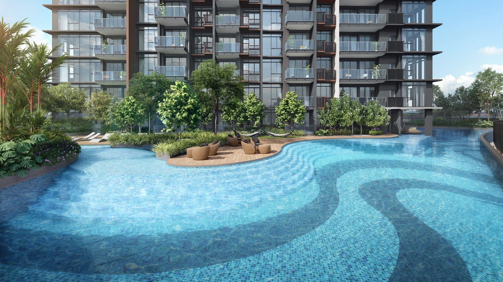 J’den — pool. Artist's impression.