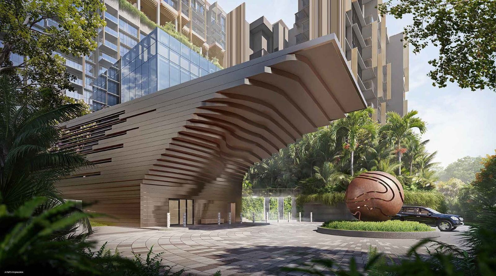 Lentoria — developer render of Lentoria, 4 of 5. Artist's impression.