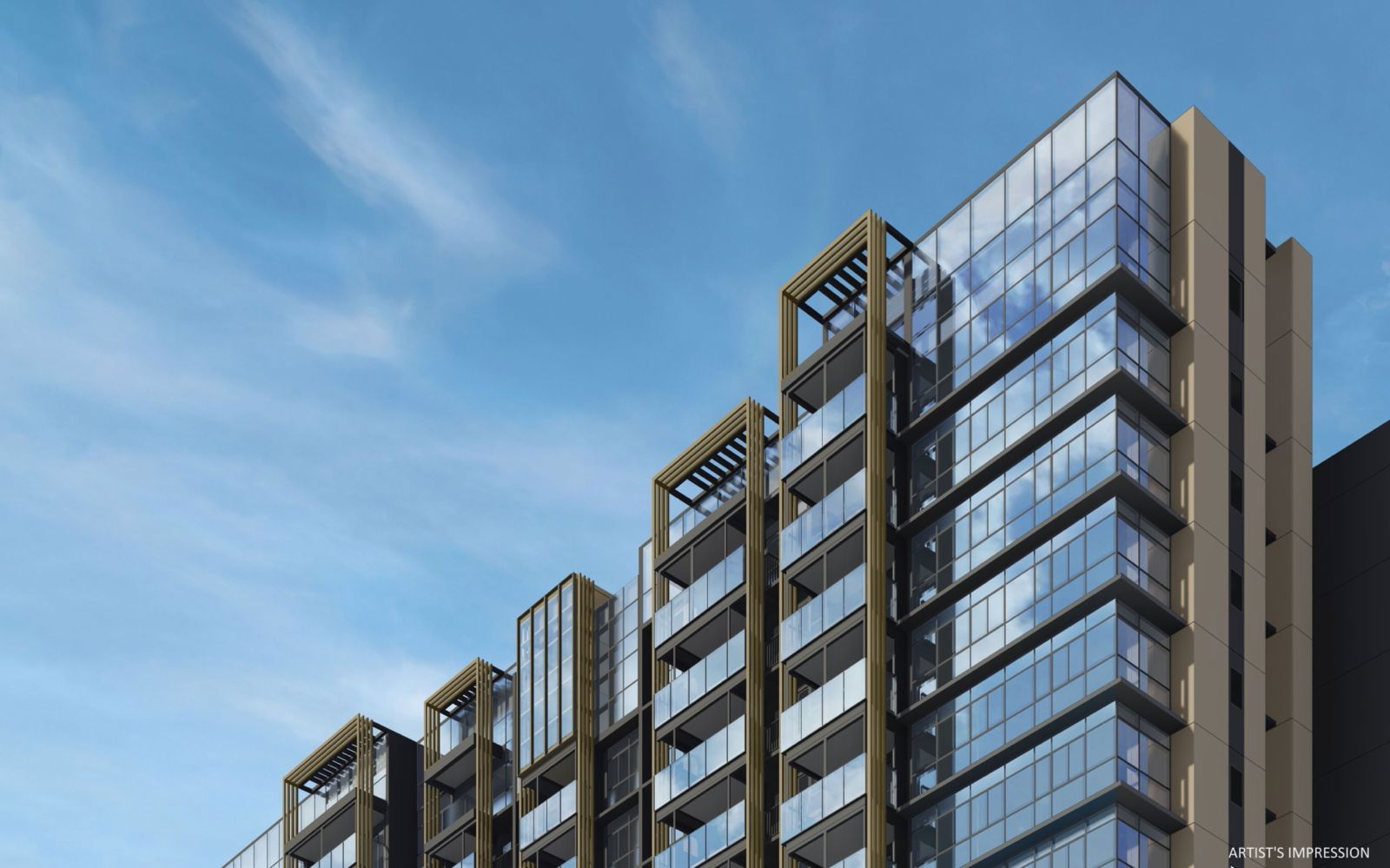 Meyer Blue — developer render of Meyer Blue, 2 of 5. Artist's impression.