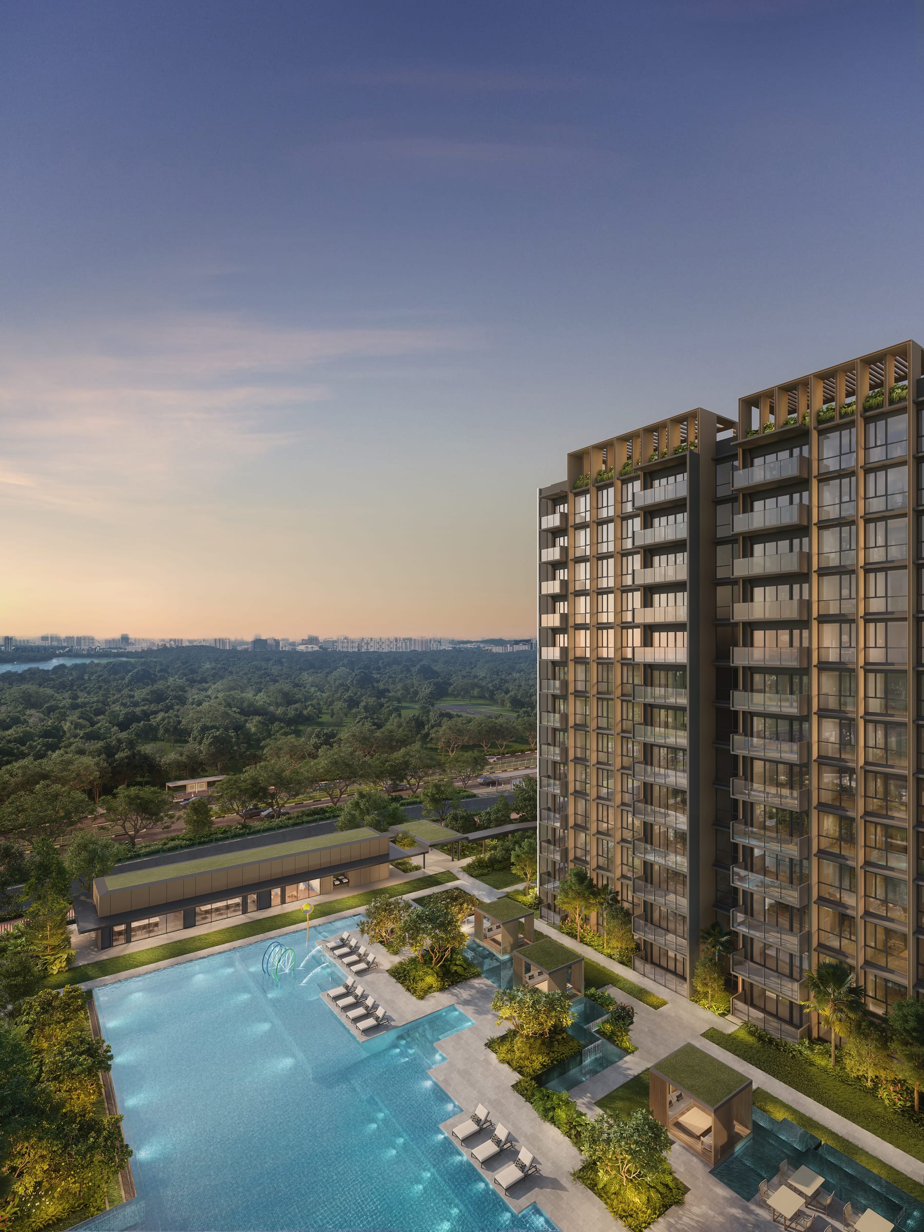 Narra Residences — developer render of Narra Residences, 1 of 5. Artist's impression.