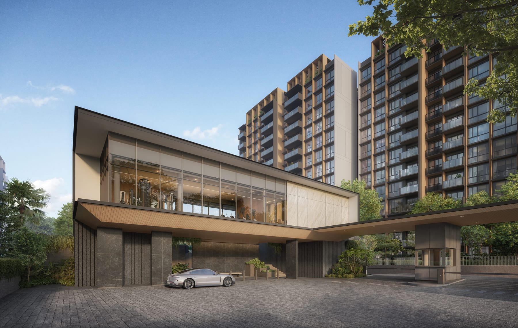 Narra Residences — developer render of Narra Residences, 3 of 5. Artist's impression.
