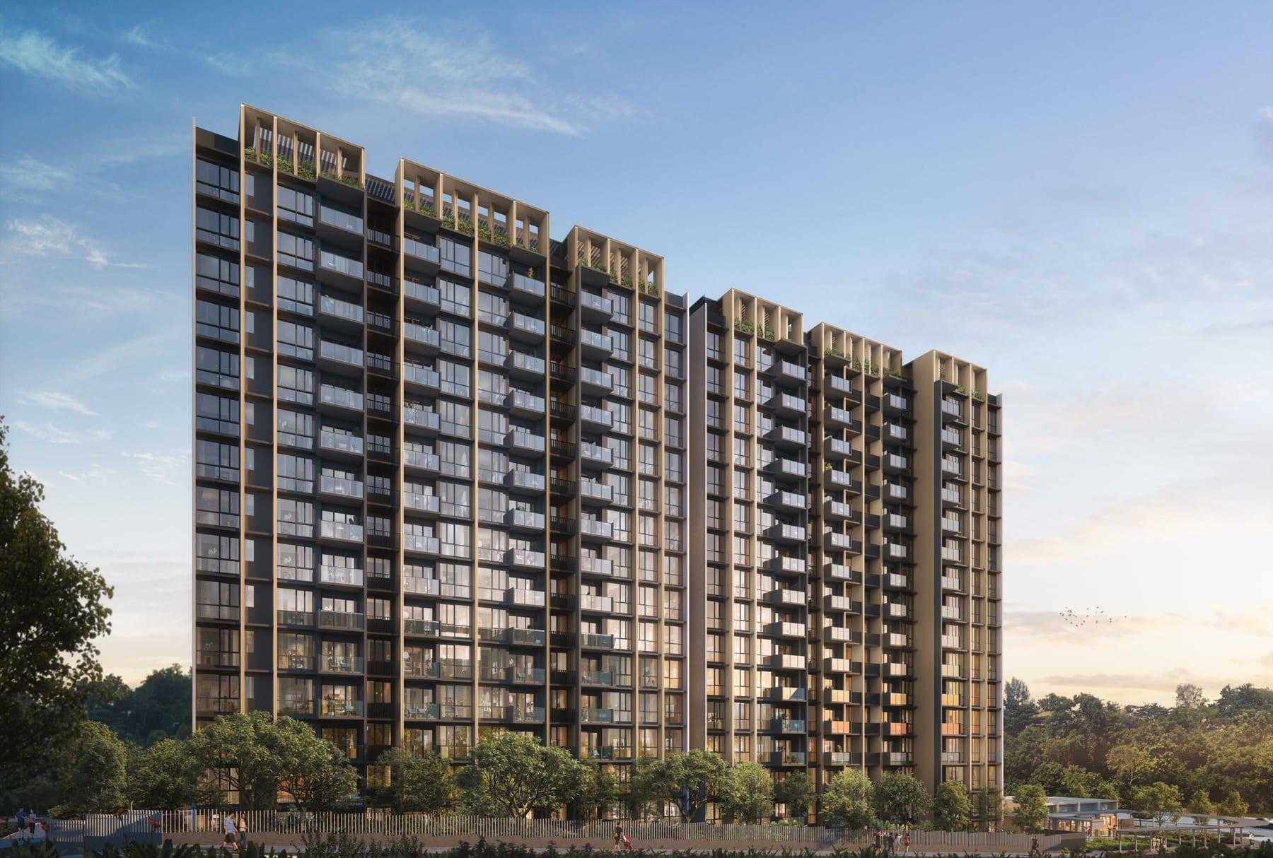 Narra Residences — developer render of Narra Residences, 4 of 5. Artist's impression.