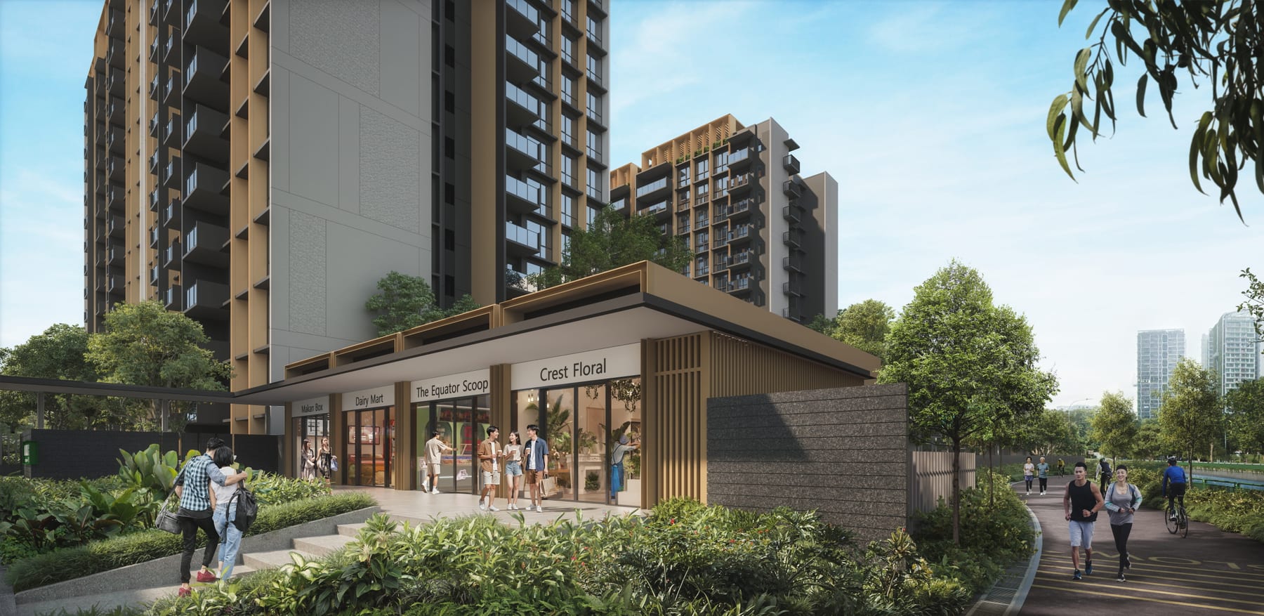 Narra Residences — developer render of Narra Residences, 5 of 5. Artist's impression.