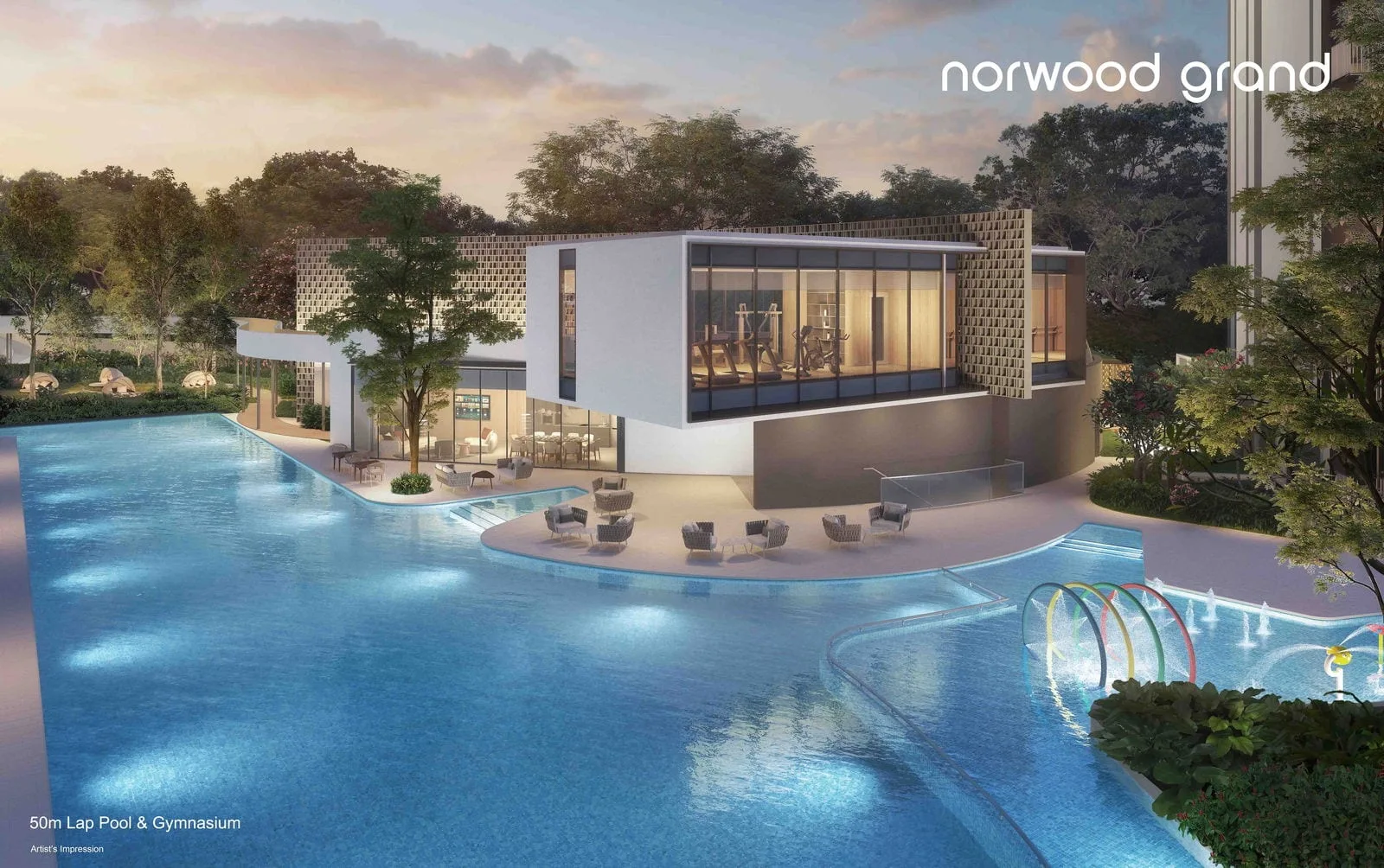 Norwood Grand — developer render of Norwood Grand. Artist's impression.