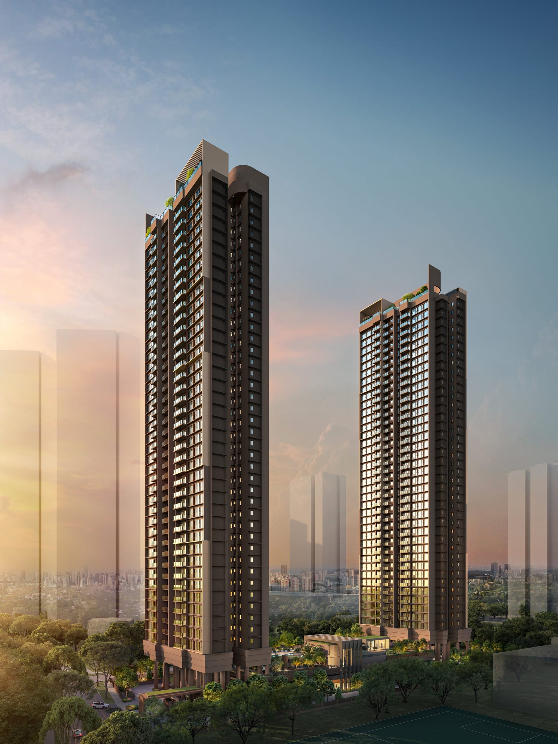 Penrith — developer render of Penrith, 5 of 5. Artist's impression.