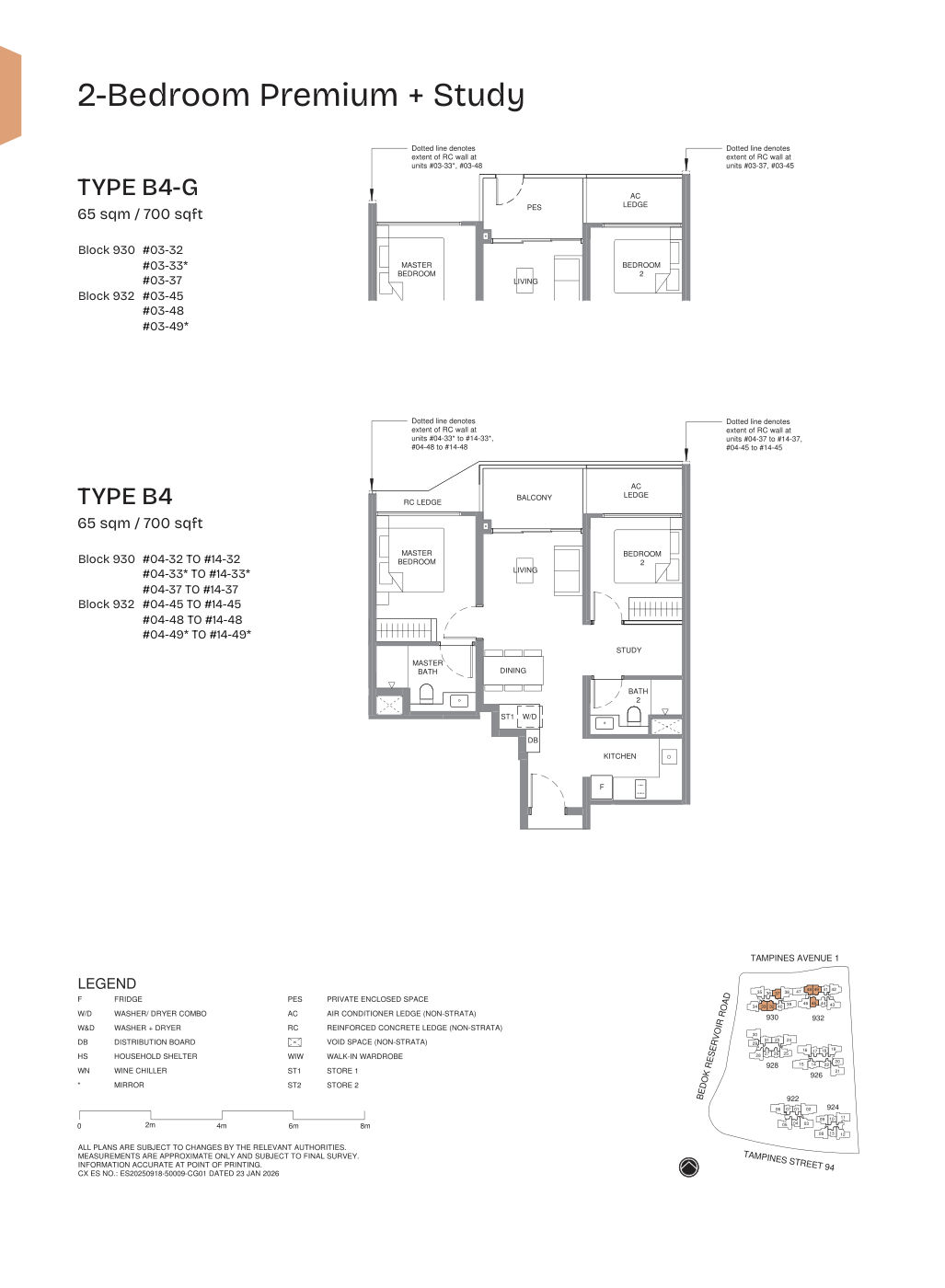 Pinery Residences floor plan, page 4 of 17