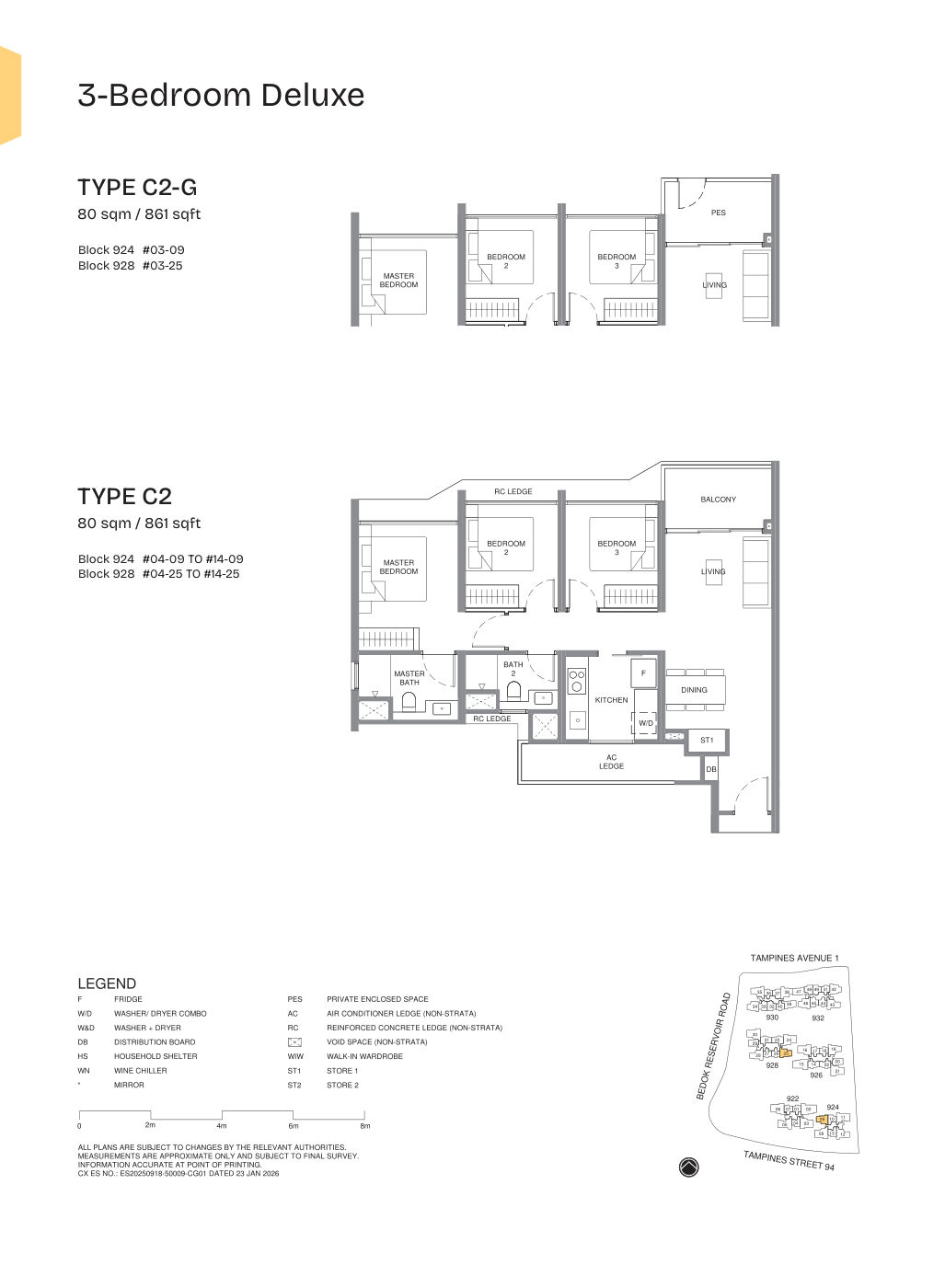 Pinery Residences floor plan, page 6 of 17