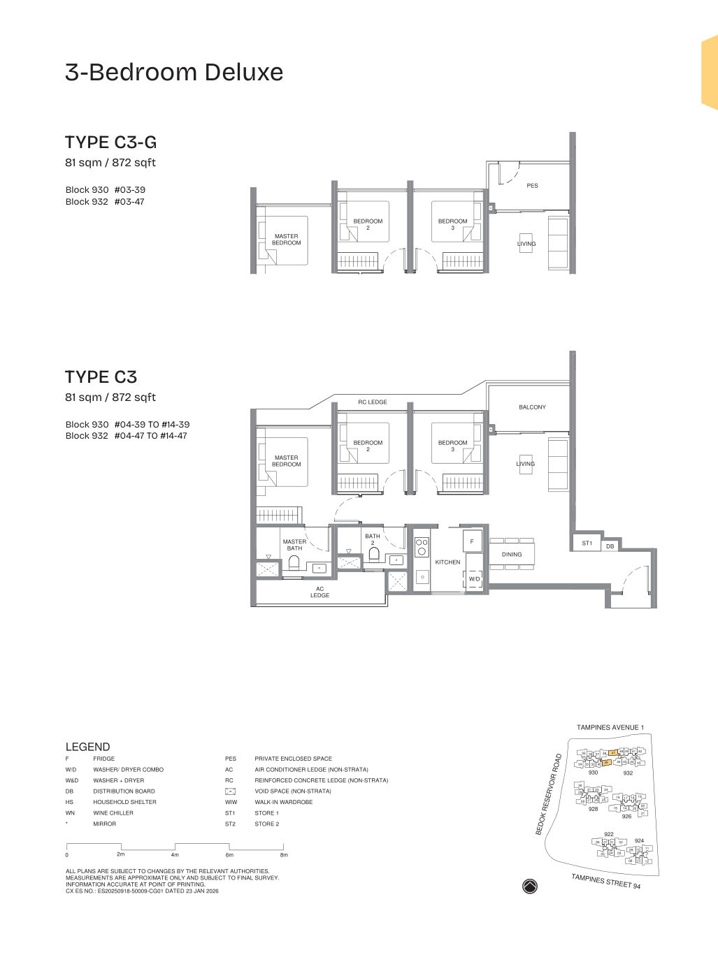 Pinery Residences floor plan, page 7 of 17