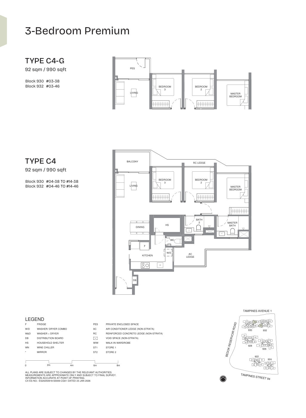 Pinery Residences floor plan, page 8 of 17
