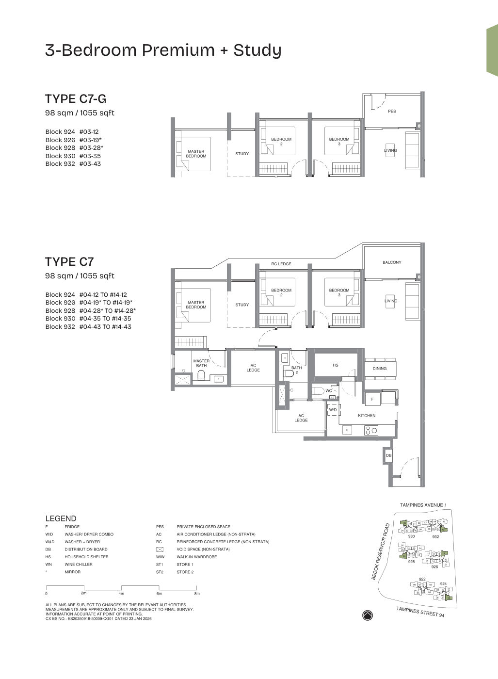 Pinery Residences floor plan, page 11 of 17