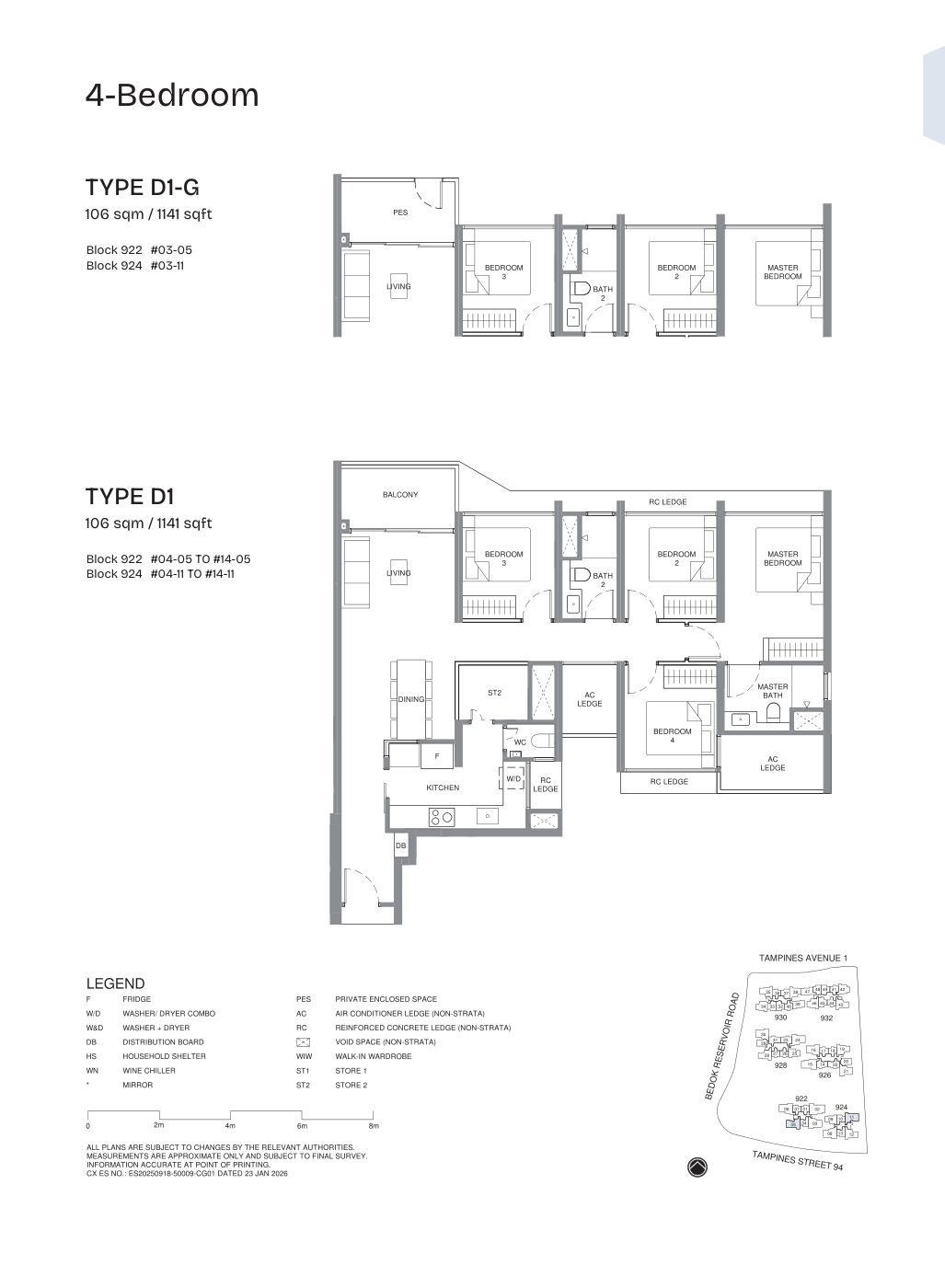 Pinery Residences floor plan, page 12 of 17