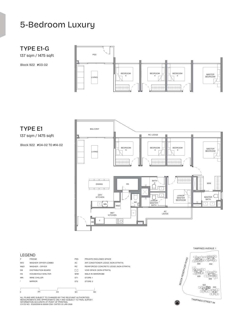 Pinery Residences floor plan, page 17 of 17