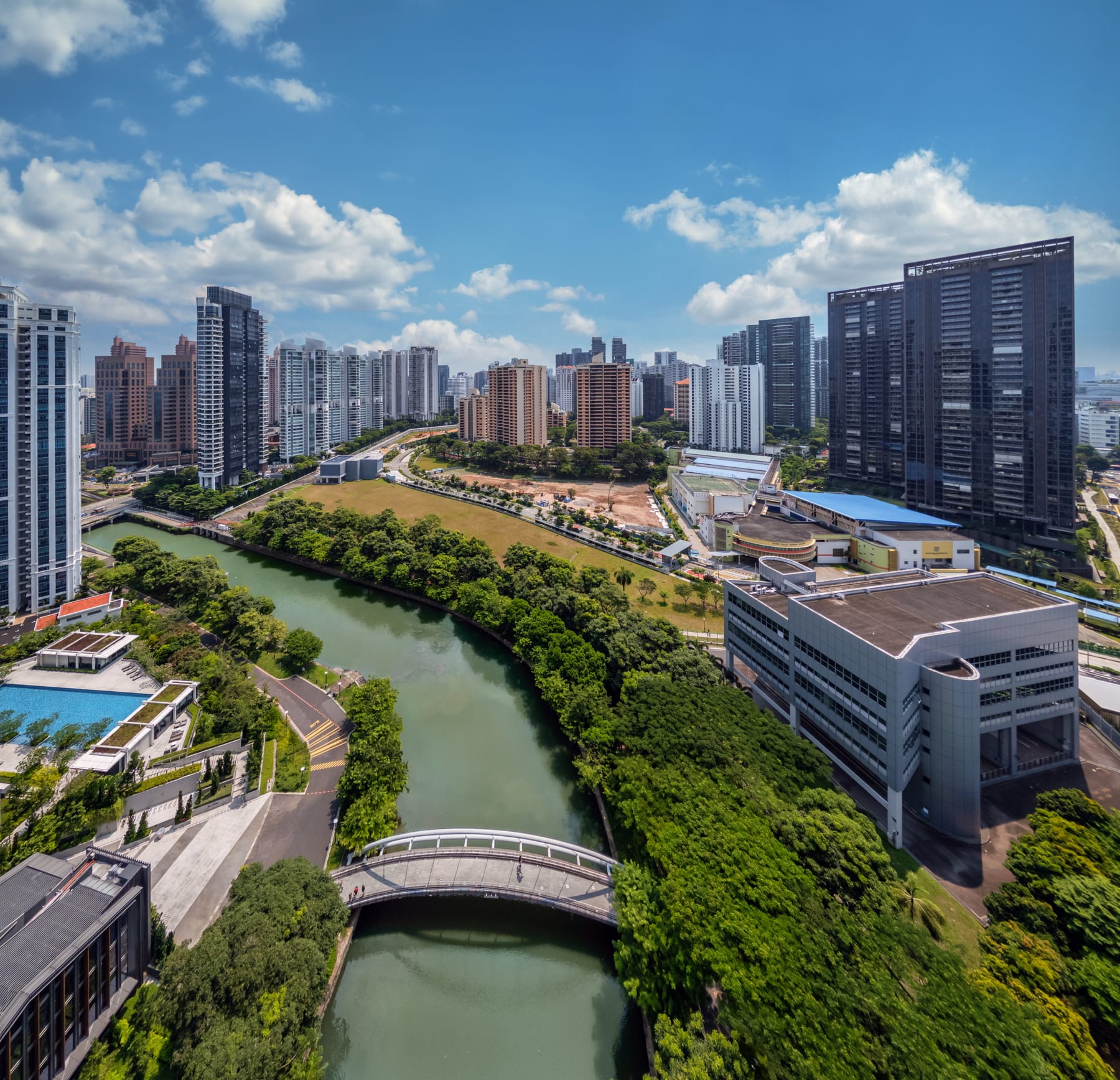 River Modern — developer render of River Modern, 3 of 4. Artist's impression.
