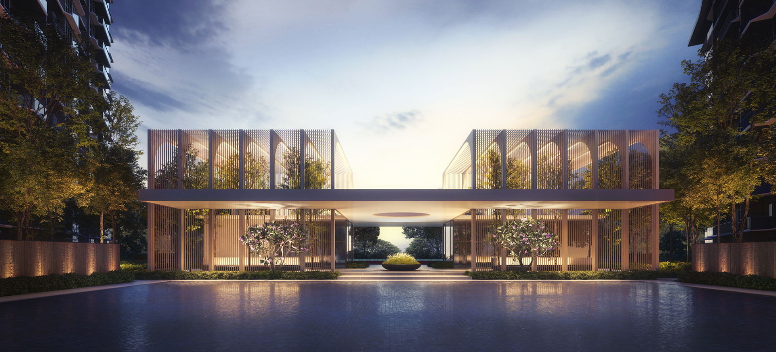 Sora — moonlight lobby. Artist's impression.