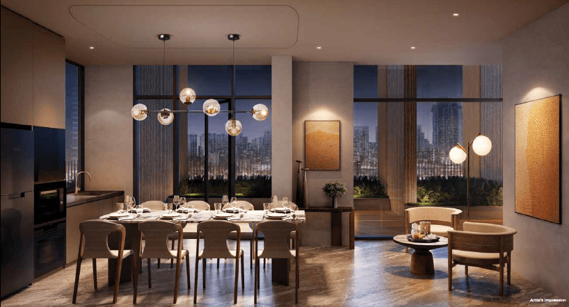 The Arcady at Boon Keng — club. Artist's impression.