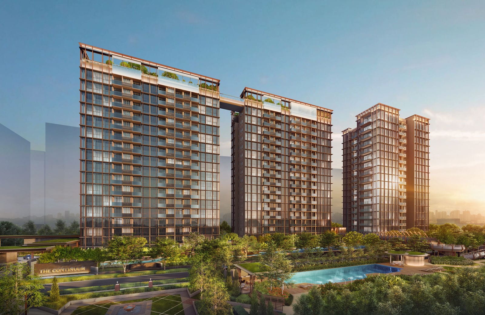 The Continuum — developer render of The Continuum, 1 of 4. Artist's impression.