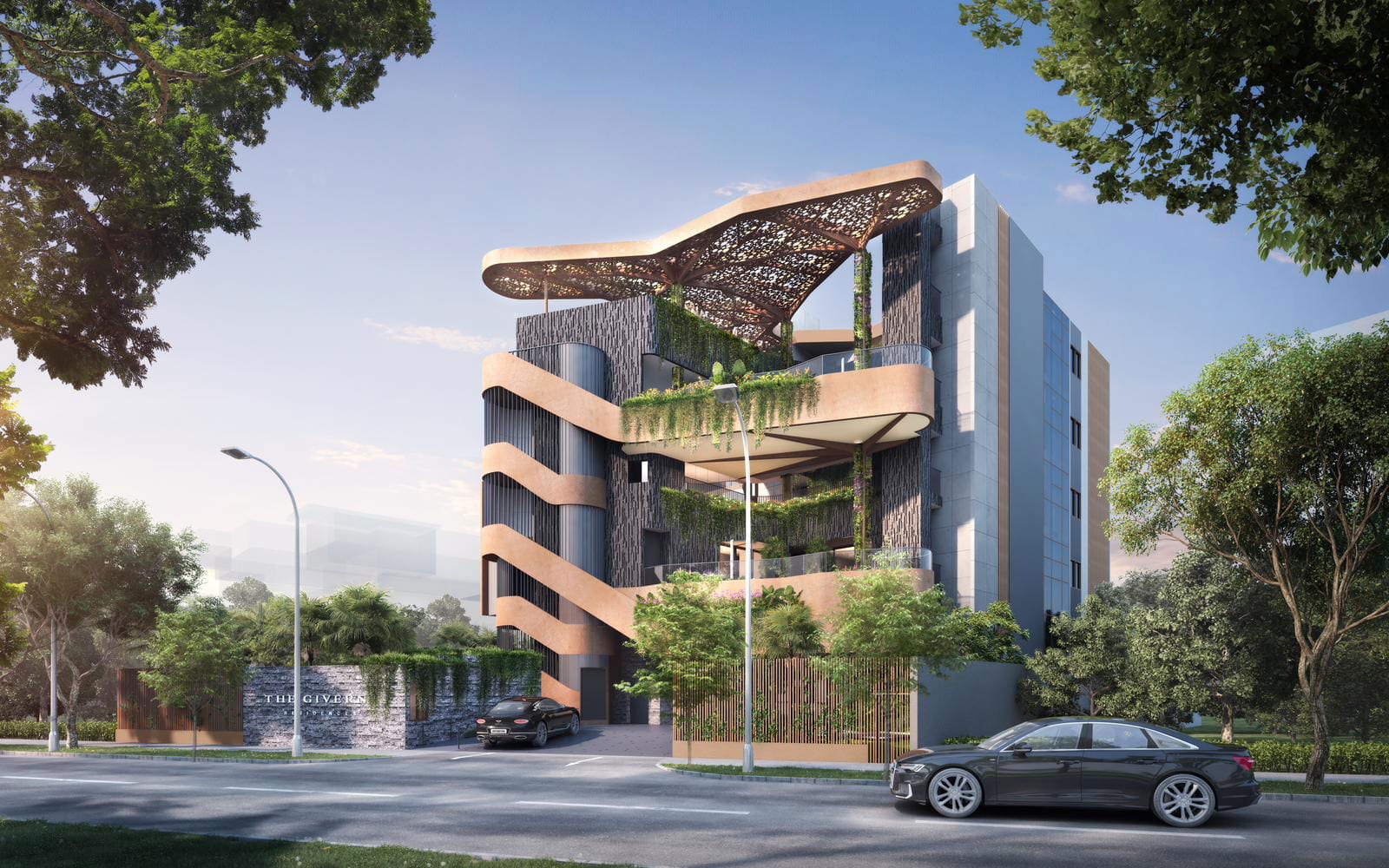 The Giverny Residences — developer render of The Giverny Residences, 1 of 5. Artist's impression.