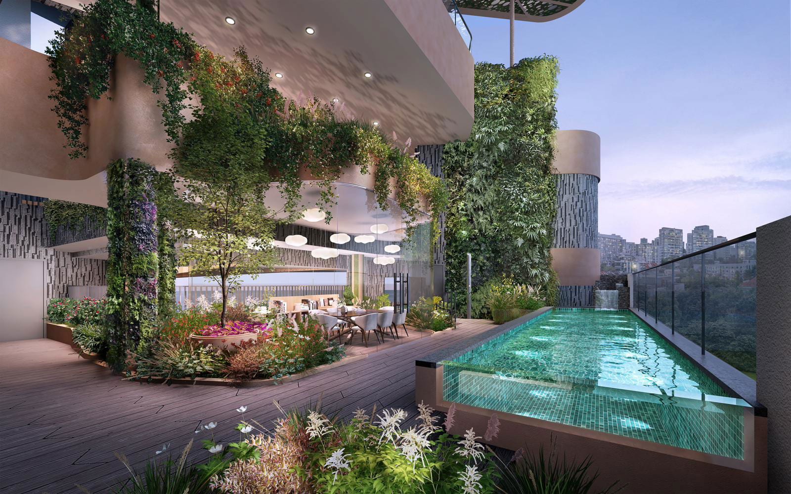 The Giverny Residences — developer render of The Giverny Residences, 4 of 5. Artist's impression.