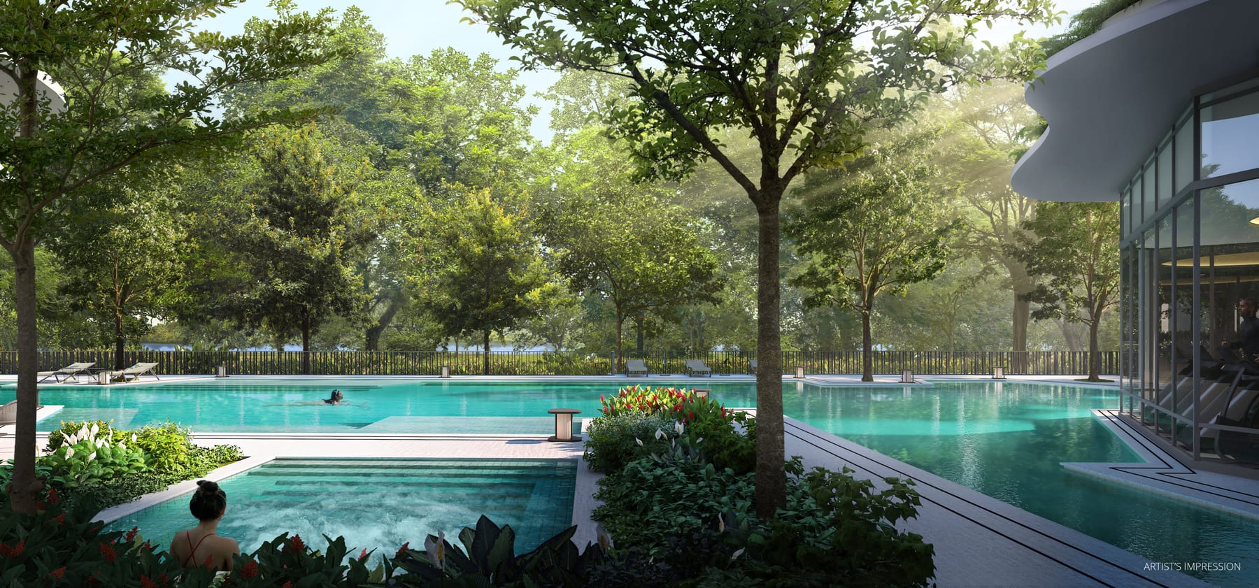 The Lakegarden Residences — developer render of The Lakegarden Residences, 1 of 5. Artist's impression.