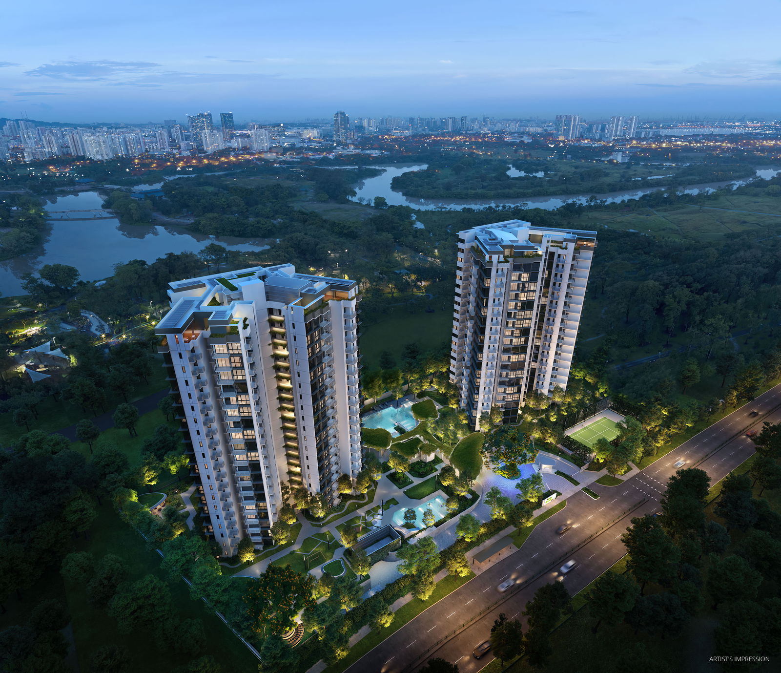 The Lakegarden Residences — developer render of The Lakegarden Residences, 5 of 5. Artist's impression.