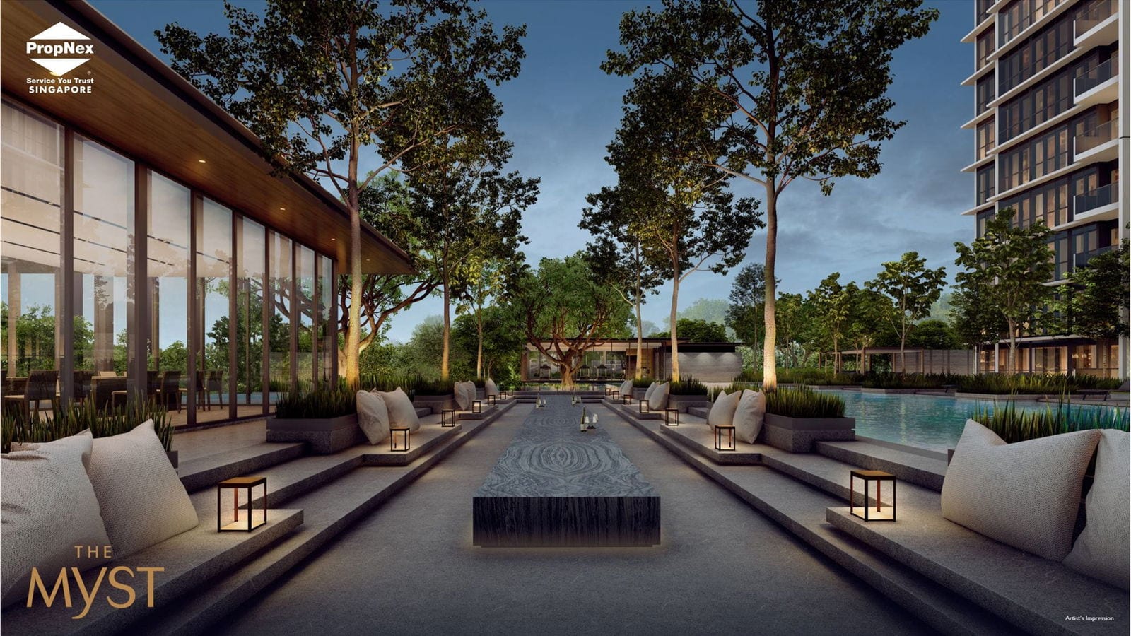 The Myst — developer render of The Myst, 5 of 5. Artist's impression.