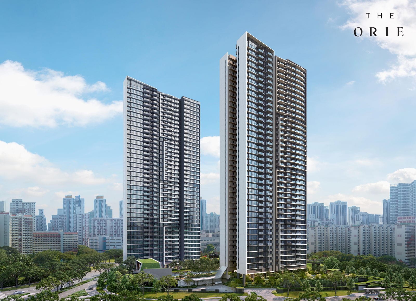 The Orie — developer render of The Orie, 5 of 5. Artist's impression.