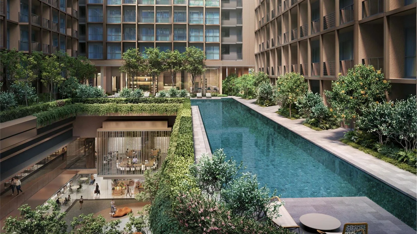 The Robertson Opus — developer render of The Robertson Opus. Artist's impression.