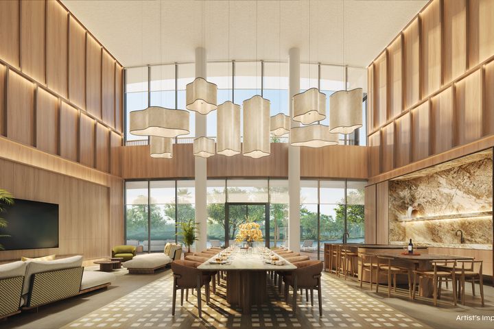 Thomson Reserve Grand Function Room, artist's impression