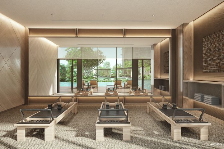 Thomson Reserve Pilates Studio, artist's impression