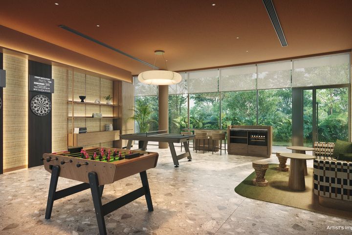Thomson Reserve Recreation Room, artist's impression