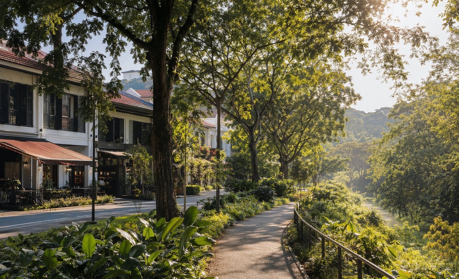Illustrative view of the leafy Upper Thomson neighbourhood near the site — use the Google Maps link below for the exact location