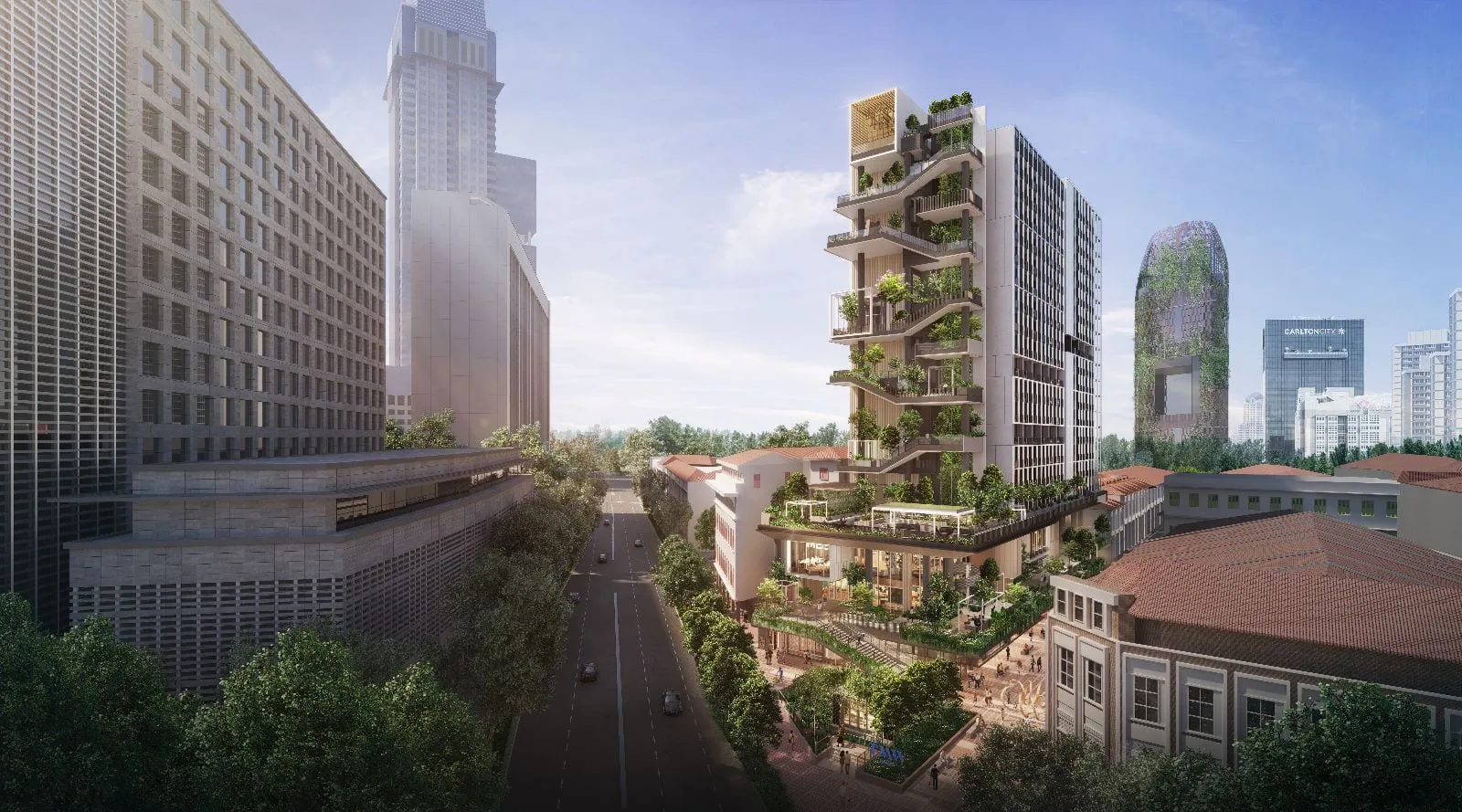 TMW Maxwell — developer render of TMW Maxwell. Artist's impression.